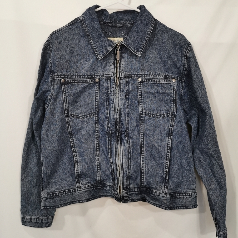 Cabela's Zip Jean Jacket Medium Wash - Sz M Open To Offers